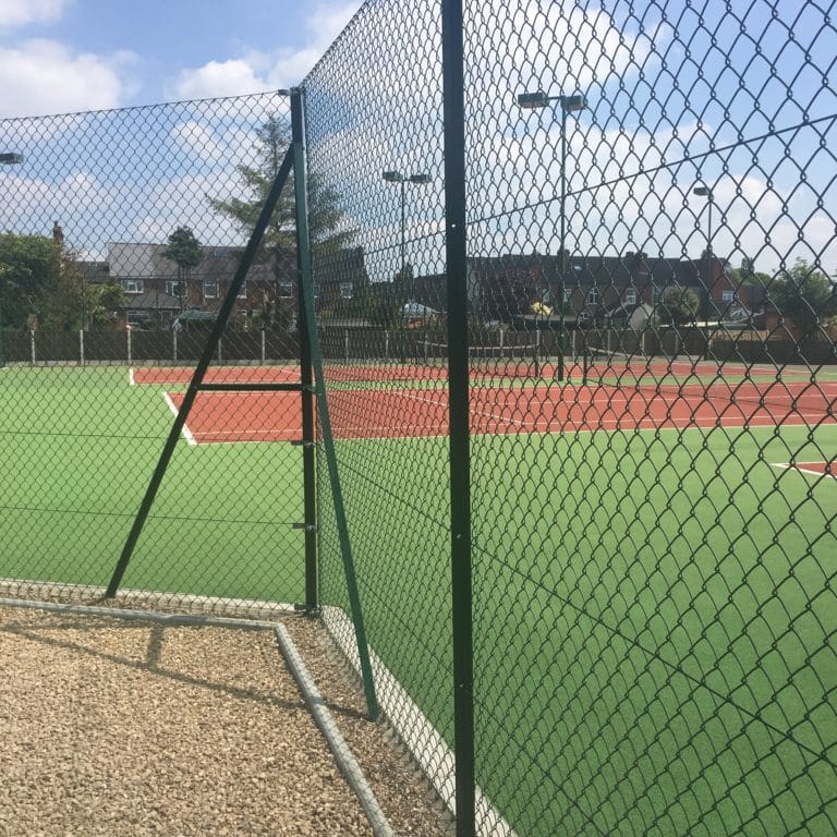Green PVC Chainlink Fence